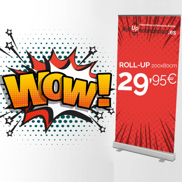 Tienda online RollUps econ&oacute;micos